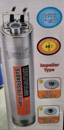 SUBMERSIBLE PUMP STPM5 2HP 220V 1PH - BGP