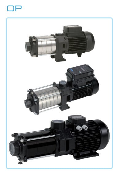 SAER 60PTX40R/4 multi-stage centrifugal pump - 3HP - SS 316