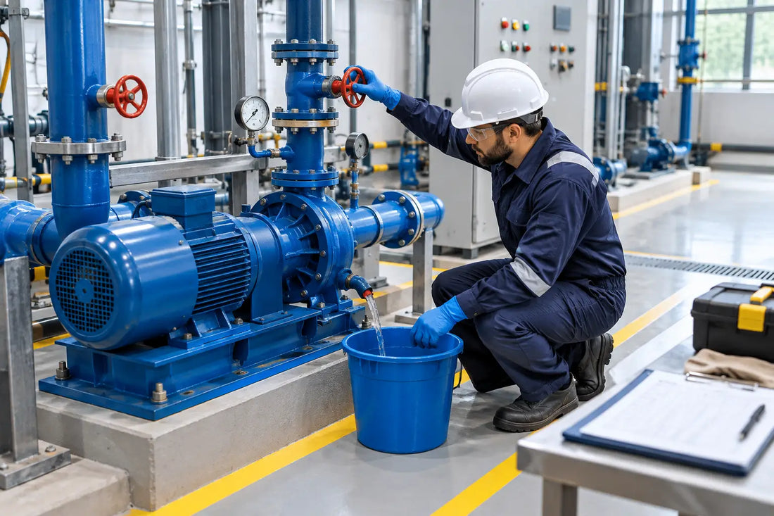 Cómo cebar bomba horizontal de forma segura