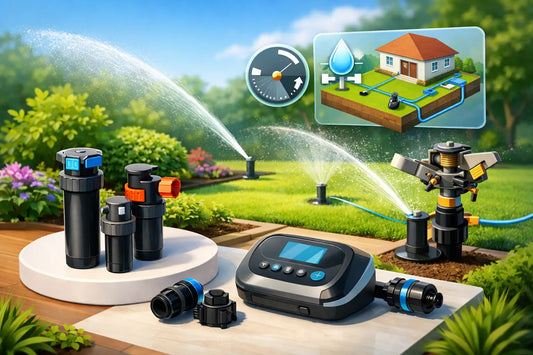 Cómo elegir aspersores para jardín automático