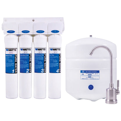 Sistema de Osmosis Inversa para el fregadero - 4 etapas 50 gpd