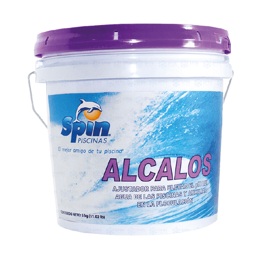 ALCALOS - para subir pH de piscinas - 5 kg