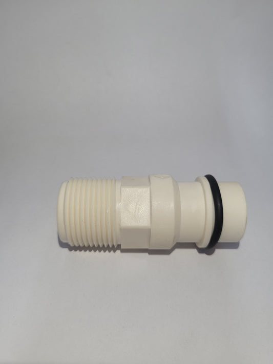 ADAPTADOR 1" PARA VALVULA DE BY PASS E INSTALACION DE SUAVIZADOR ECOWATER