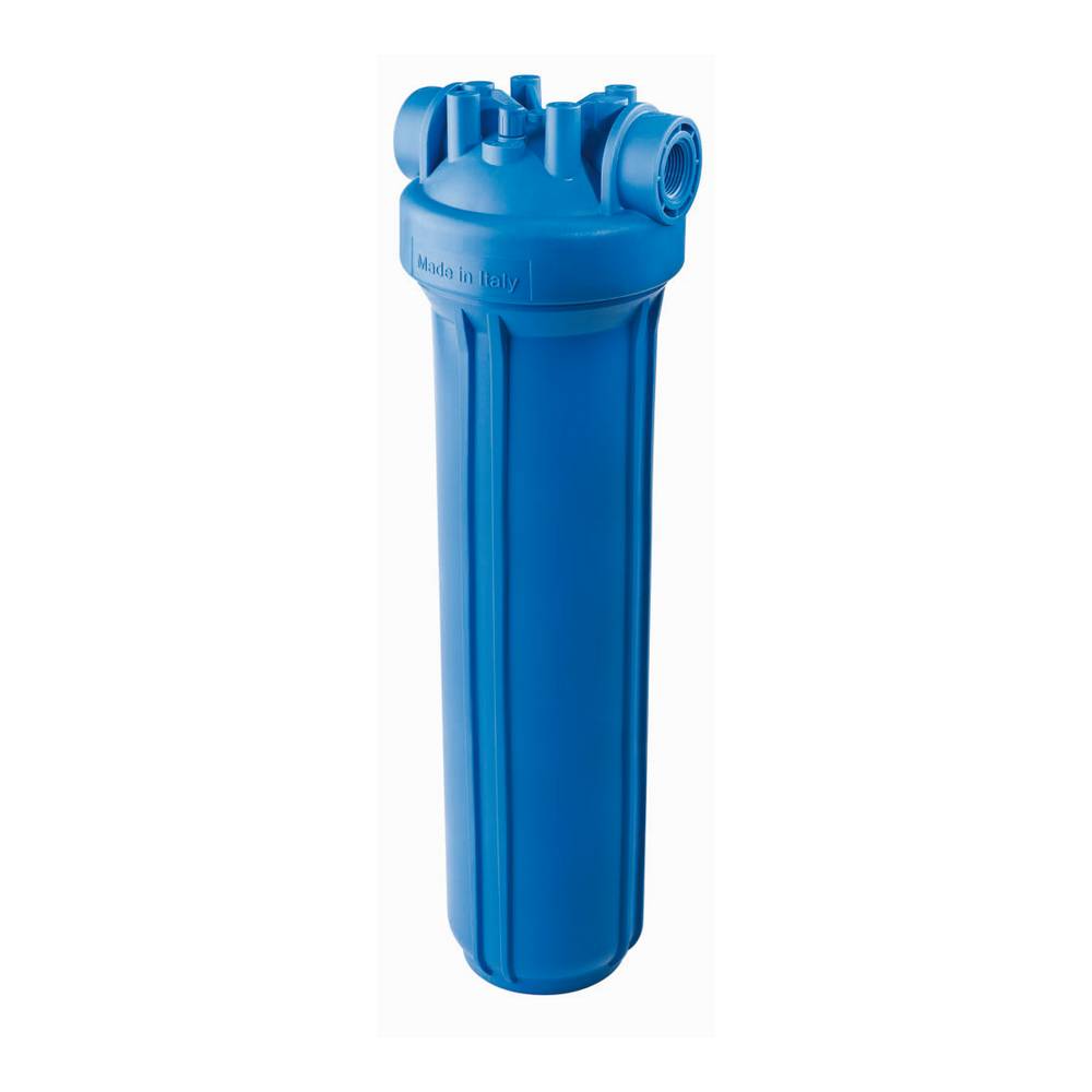 Carcasa para filtro BIG 20 azul - MONO 4.5"x20", 1-1/2" NPT