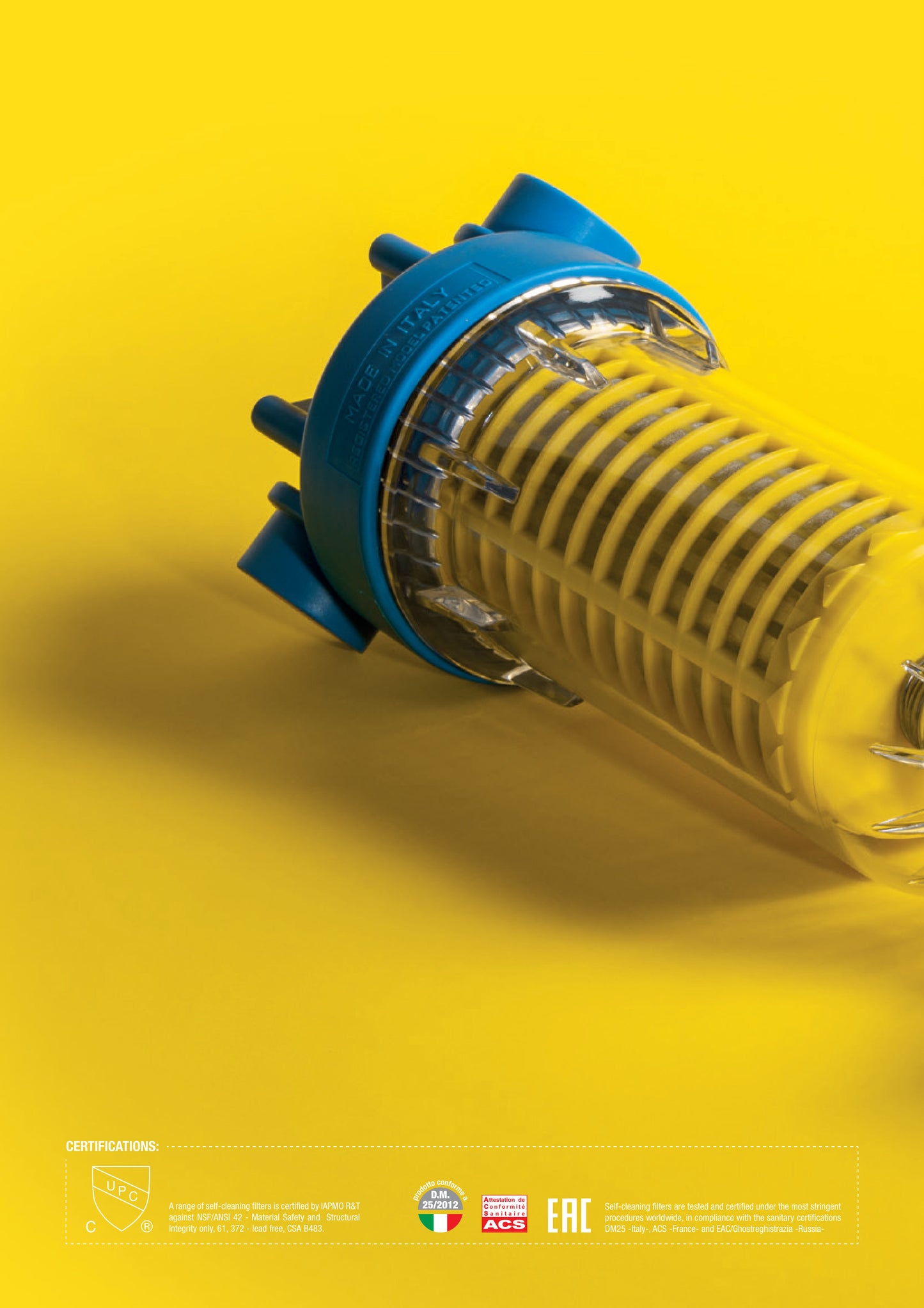 Filtro auto limpiante Hydra Trio 1" NPT