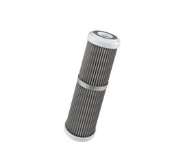 Cartucho plegado de acero inoxidable 316 de 50 micras 2.5"x10"