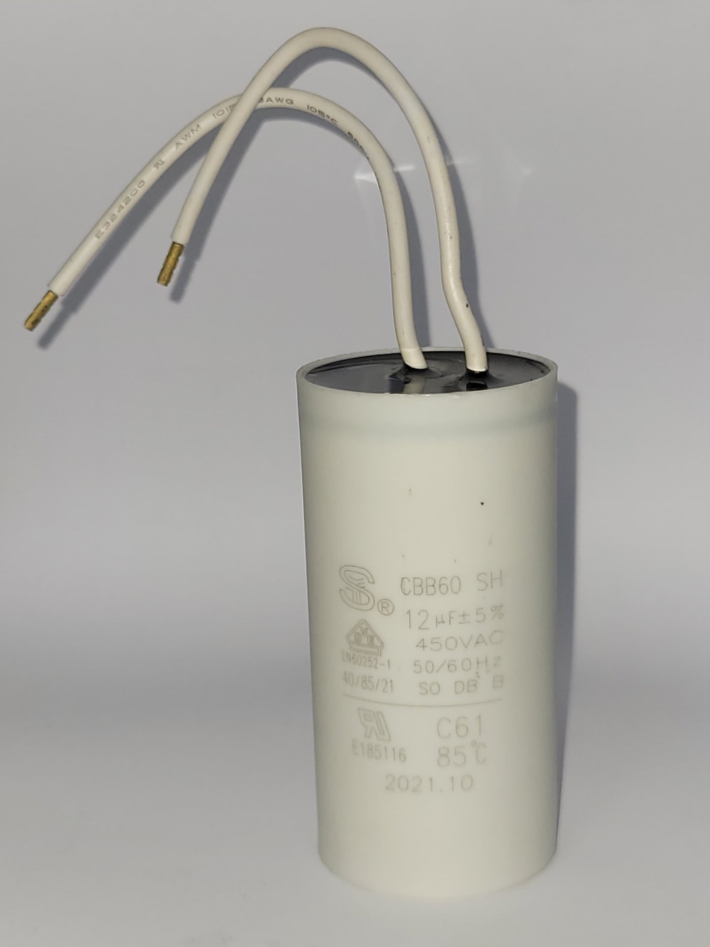 CAPACITOR - CONDENSADOR 12 UF CON CABLE 450 VAC / 199800