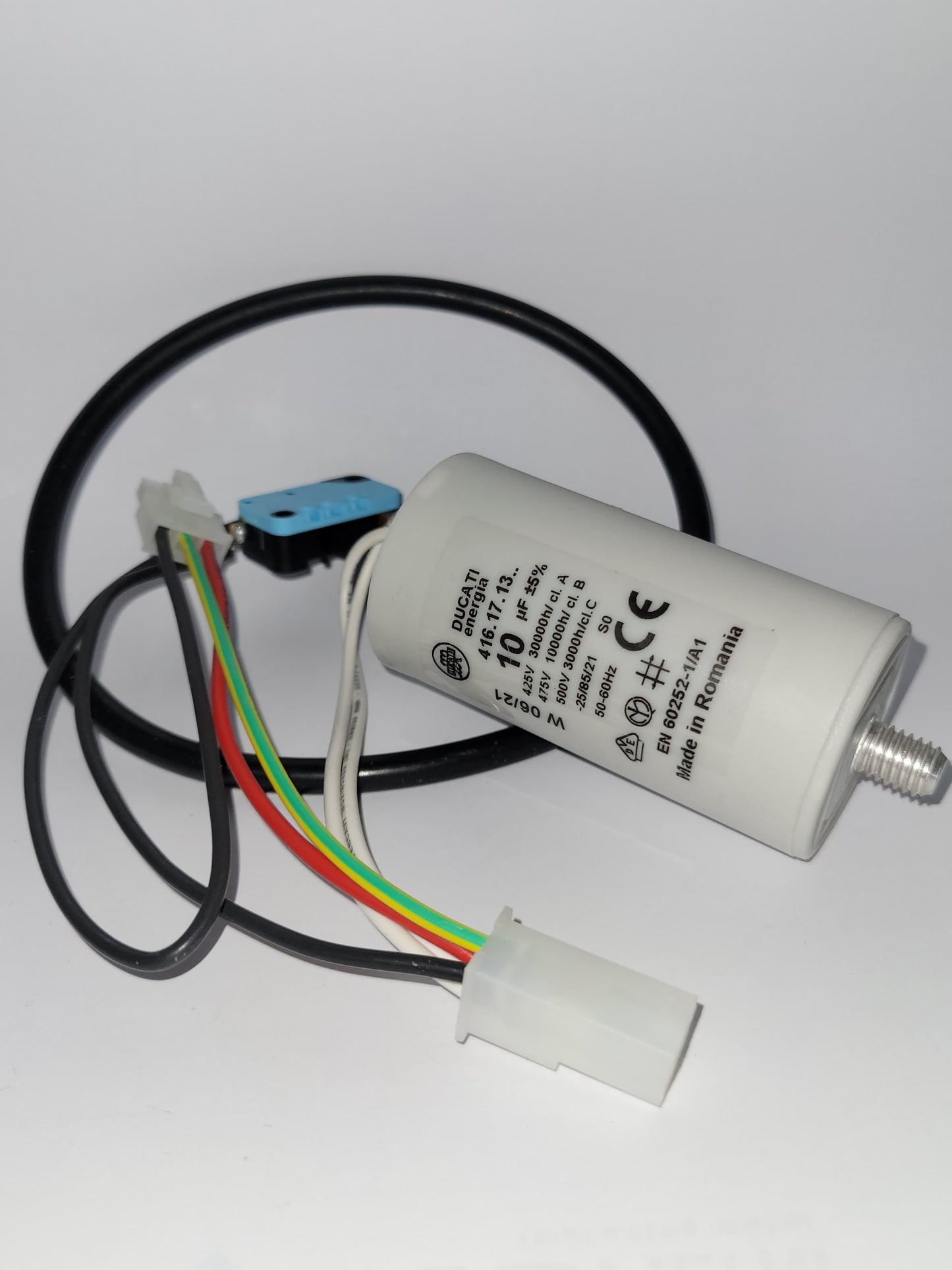KIT CAPACITOR - KIT CONDENSADOR 10 UF CON CABLE 500 VAC / 8639021561