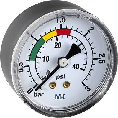 MANOMETRO PARA FILTRO DE ARENA CON CONEXIÓN DE 1/4" NPT - 0000002021