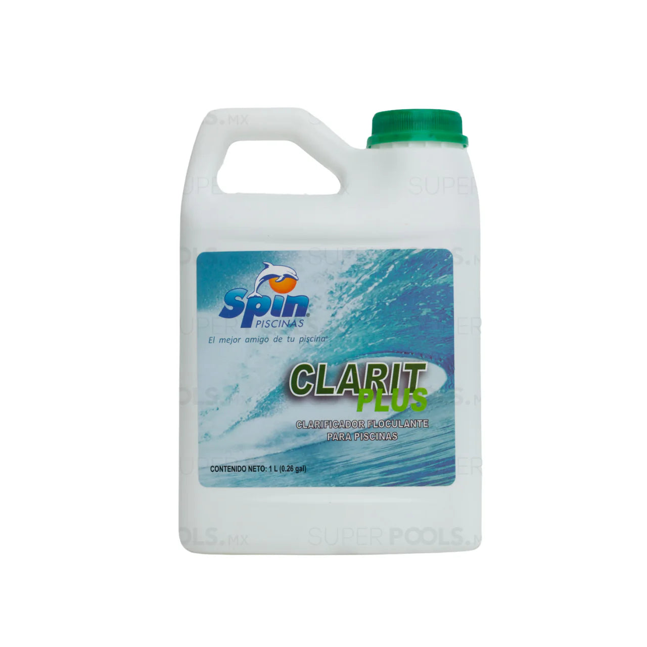 CLARIT PLUS: Floculante y clarificador SPIN para piscina  - 1 litro