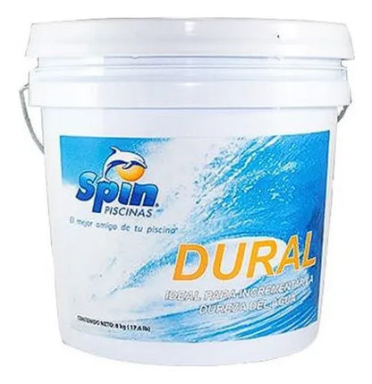 DURAL - cubeta 8.5 kg para ajuste de dureza de agua de piscinas.