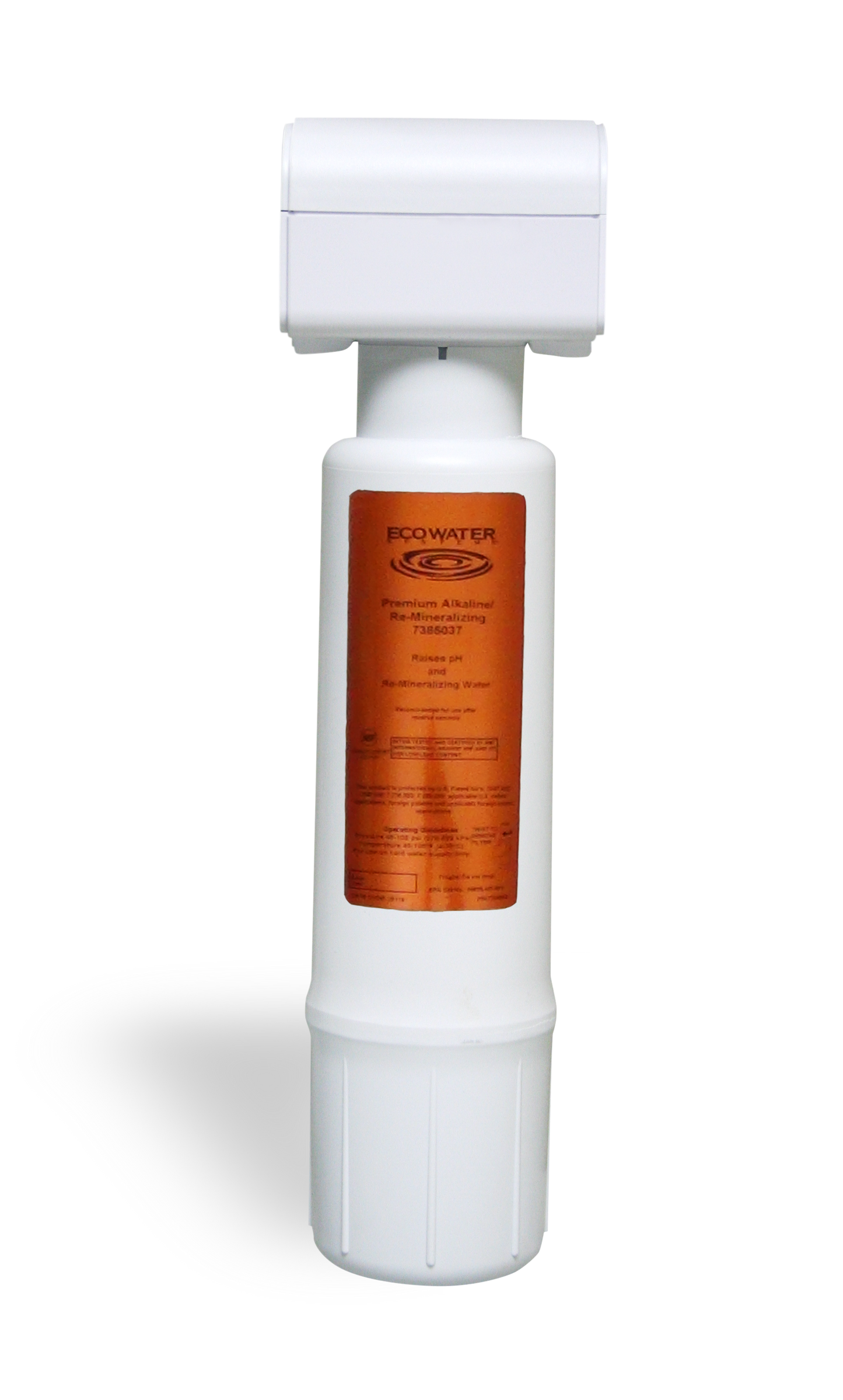 Filtro alcalino para remineralizar el agua después de osmosis inversa y subir pH