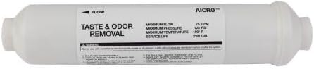 CARTUCHO EN LINEA DE CARBON ACTIVADO, CONEXION 1/4" / AICRO-JGK