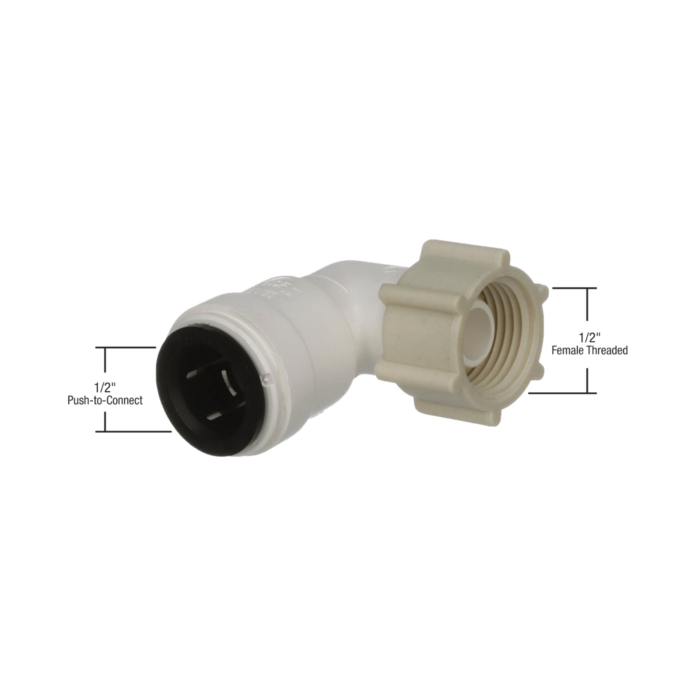 CONECTOR CODO HEMBRA 1/2" CTS X 1/2 FNPS