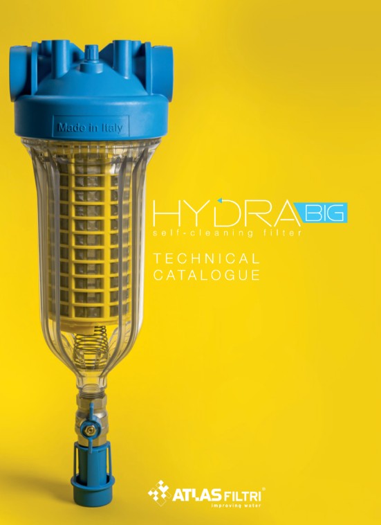 Filtro auto limpiante HYDRA BIG 1-1/2 NPT IN RAH TS 90 MCR