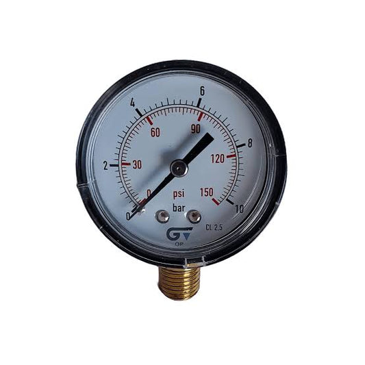 MANOMETRO SECO DE 0 A 150 PSI CON CONEXION 1/4" NPT/ 0000171046