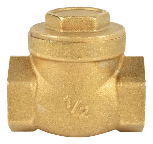 VALVULA CHECK BRONCE TIPO TEE 1/2" - MIPG0377