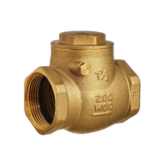 VALVULA CHECK BRONCE TIPO TEE 1 1/2" - MIPG0379