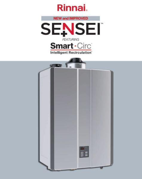 Calentador de paso RINNAI RSC199iP - condensados 199,000 btu/hr