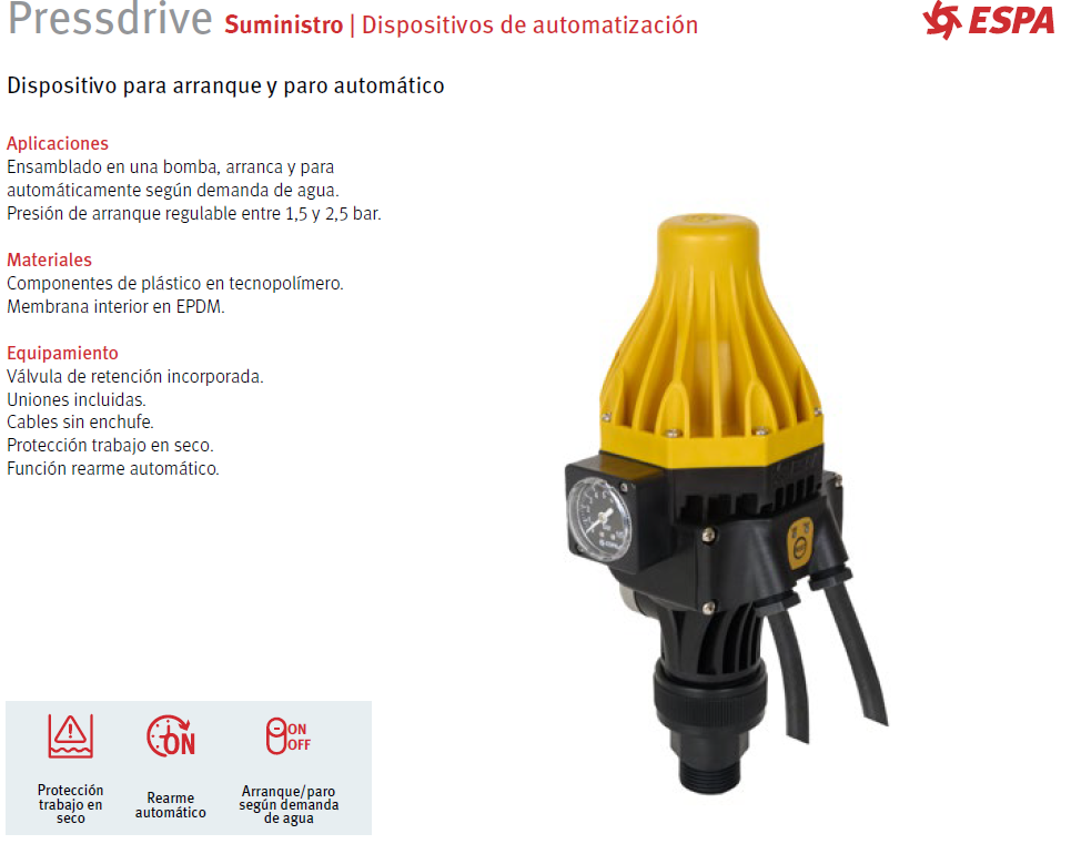 Pressdrive - 220V