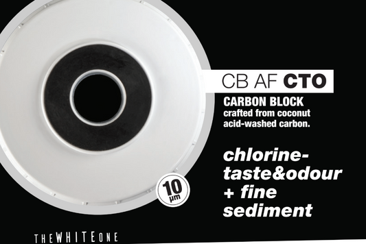 Cartucho de carbon activado en bloque 4.5" x 10"
