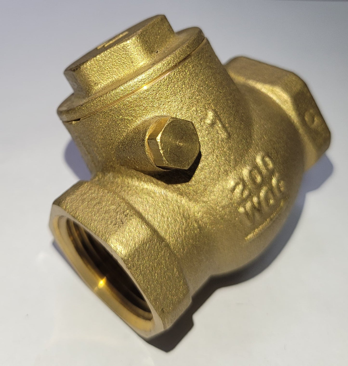VALVULA CHECK BRONCE TIPO TEE 1" - MIPG0378