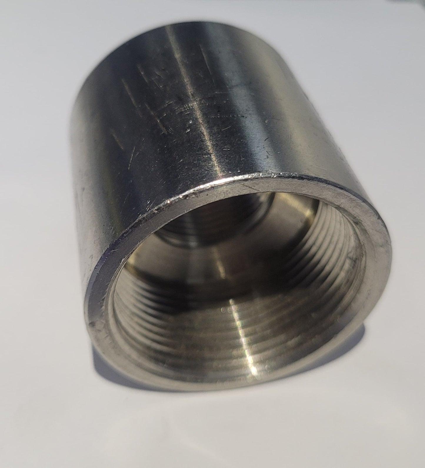 REDUCCION ROSCADA INOXIDABLE 1½" X 1" SANITARY FITTINGS / MSS114