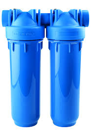 COMBO 3.  Filtración DUO para eliminar sedimentos (10 micras) + cloro/olor/sabor