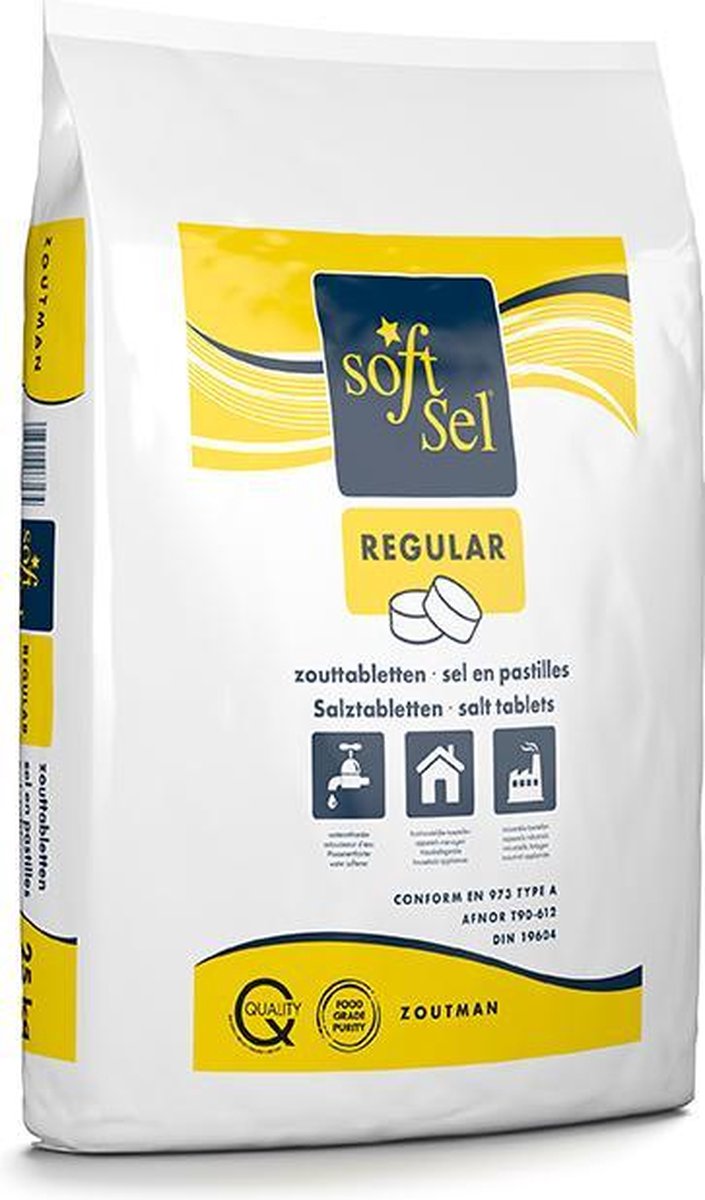 Sal SOFTSEL REGULAR - saco de 25 kg